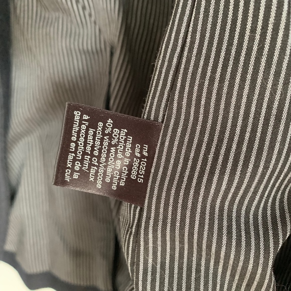 John Varvatos Wool Blazer Jacket Navy NEW! - Picture 8 of 8